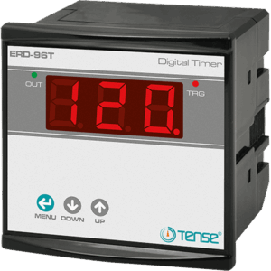 Tense ERD-96T Çekmede ve Bırakmada (İmpulse) Gecikmeli Dijital Zaman Rölesi (Tetiklemeli)