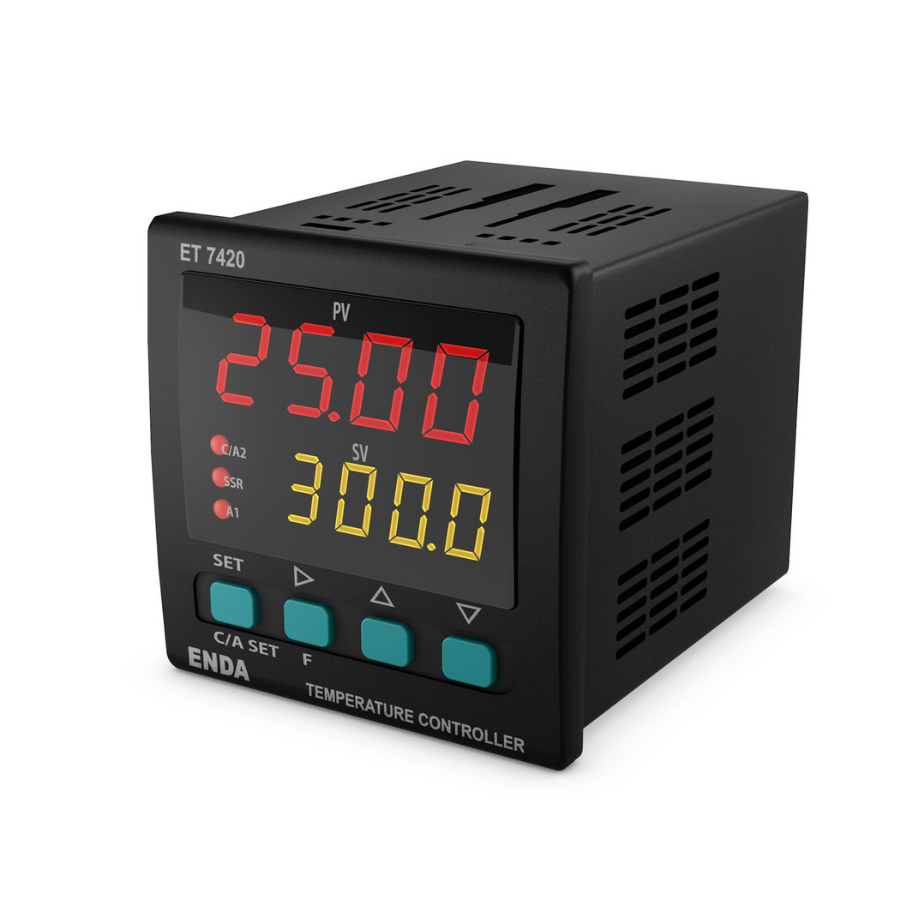 Enda ET7420-24VDC 72x72 mm Dijital PID Termostat
