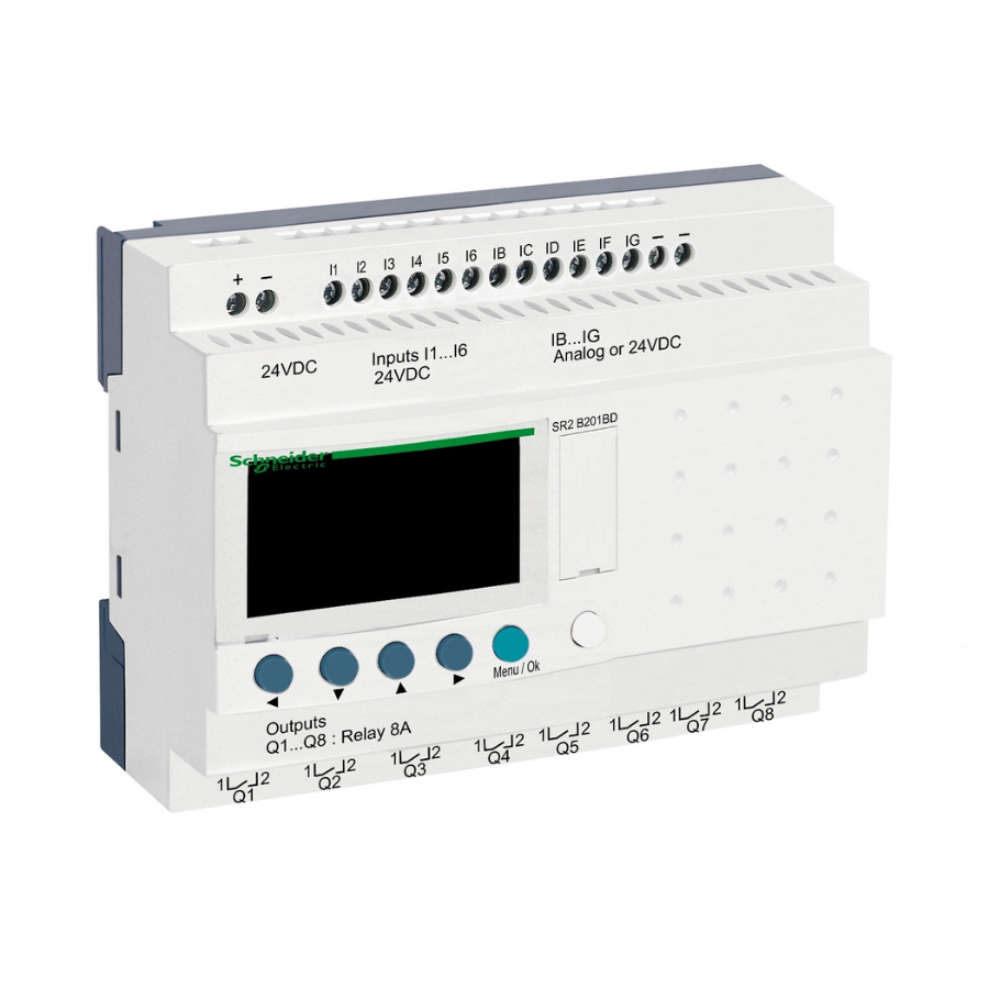 Schneider Electric SR2B201BD 20 GÇ 24VDC Akıllı Röle