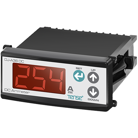 Tense DJ-A36DC 3 Hane LED Display Ekranlı DC Ampermetre