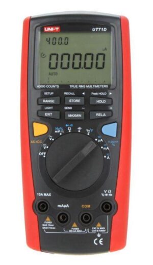 Unı-t Ut 71D True Rms Dijital Akıllı Multimetre 1000v 10a Ac/Dc