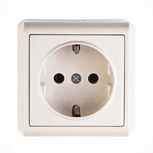 VİKO Vera Krem Topraklı Priz