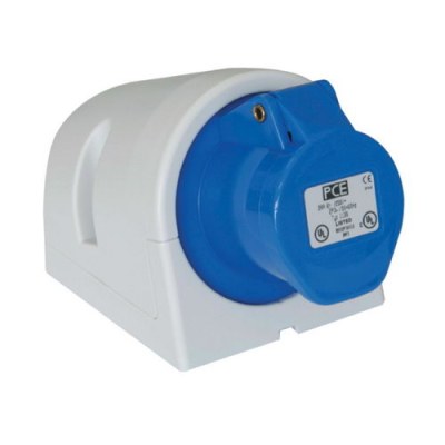 Mete Enerji 3x32a Ip44 Duvar Prızı -Eğik Gövdelı-Vidali Bagl/ 406611v