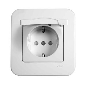 VİKO Linnera-Rollina Kapaklı Topraklı Priz Mekanizma