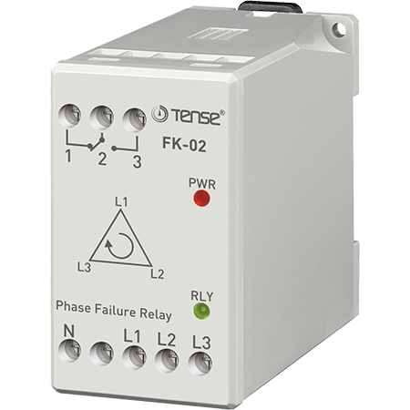 Tense FK-02 Faz Koruma Rölesi