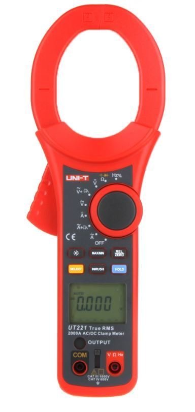 Unı-t UT 221 AC/DC 2000A True RMS Pensampermetre UT221