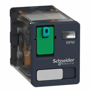 Schneider RPM21BD 24VDC 15A 2 Kontak Test Butonlu Röle