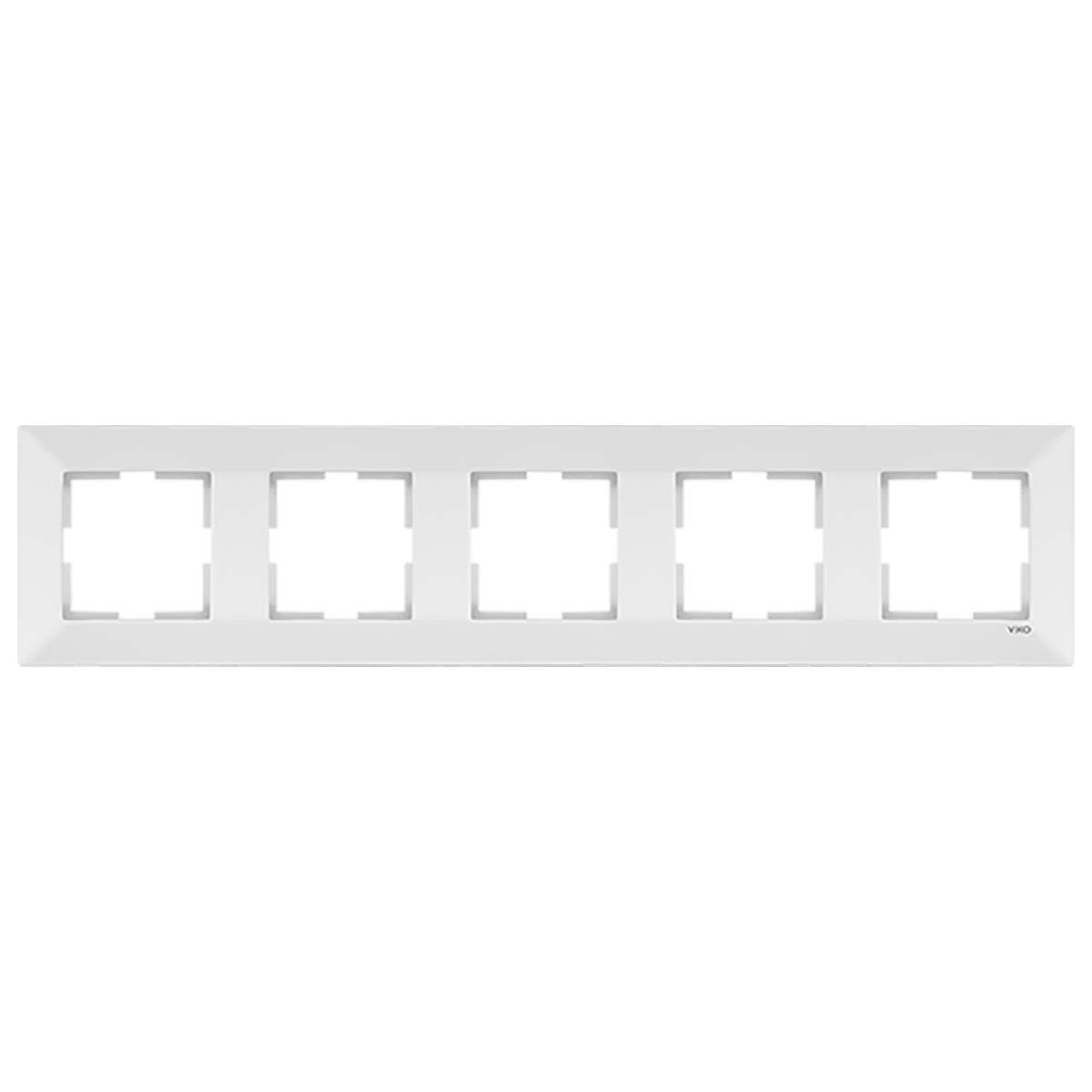 VİKO 90979005 Merıdıan Beyaz Beşli Çerçeve