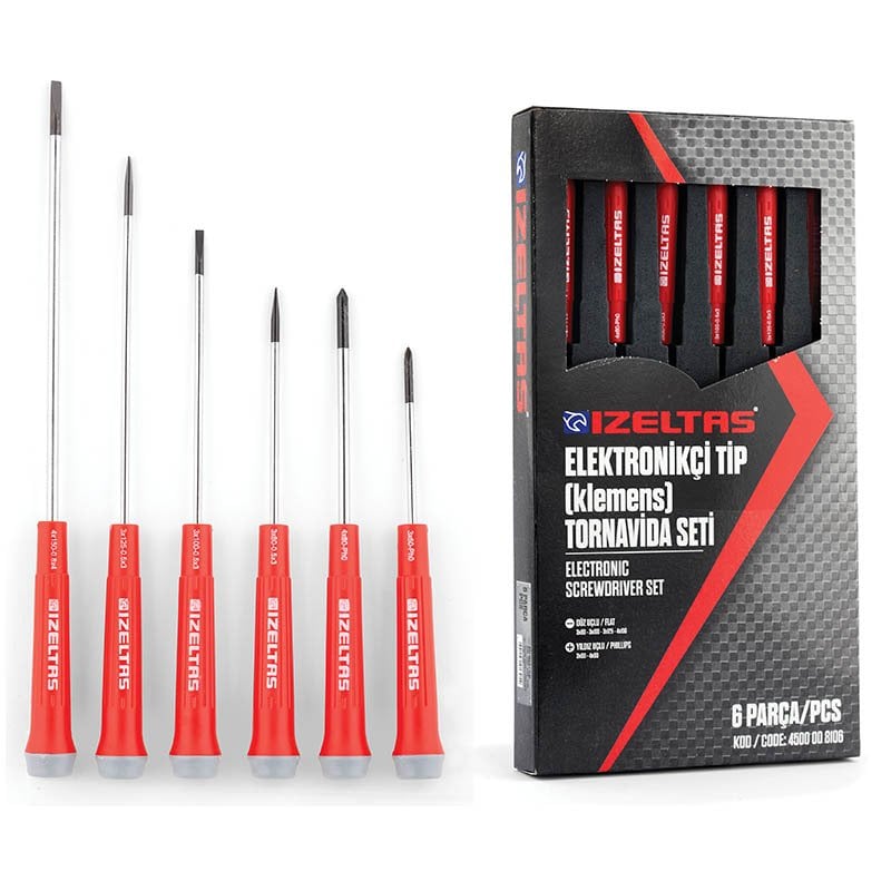 İZELTAŞ 6 Parça Klemens Tornavida Takımı 4500 00 8106