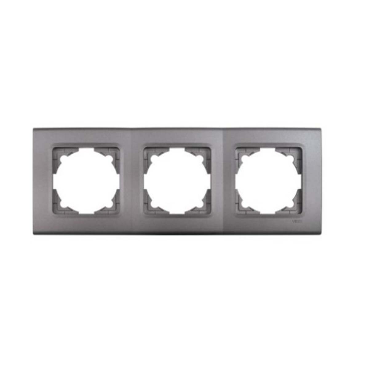 VİKO Linnera Life GRANİT GRİSİ ÜÇLÜ ÇERÇEVE Y