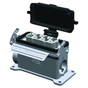 Mete Enerji 6x35a Duvar Prizi Çift Giriş Tek Metal Mandallı Kapaklı-403744s