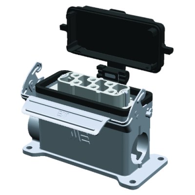 Mete Enerji 6x35a Duvar Prizi Çift Giriş Tek Metal Mandallı Kapaklı-403744s