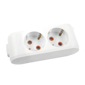 VİKO Multi-Let 2li Topraklı Ç.K Klemensli Priz