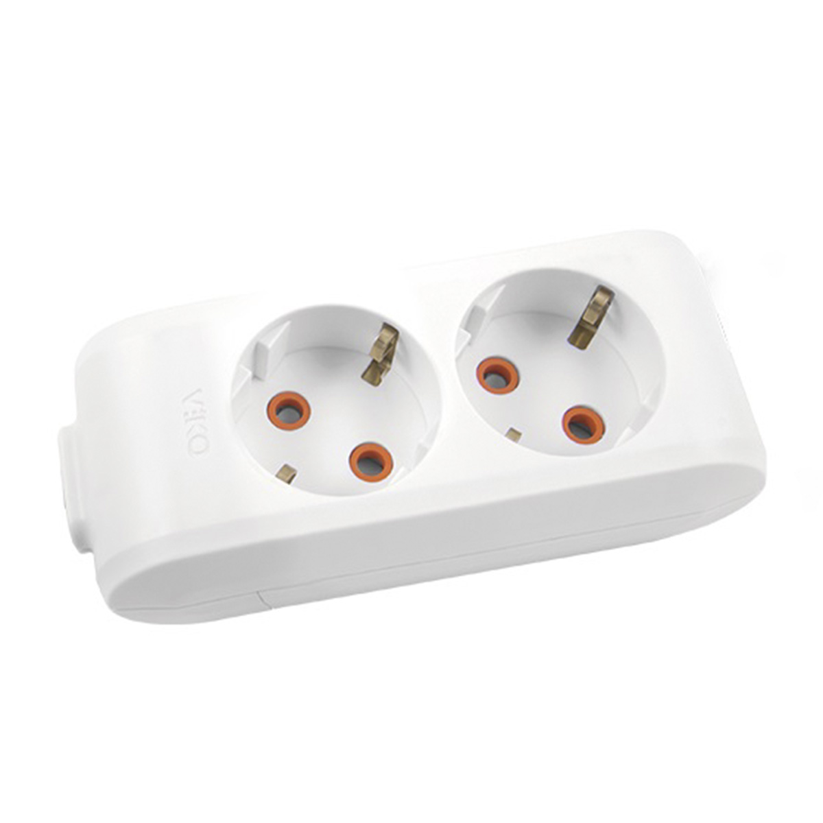 VİKO Multi-Let 2li Topraklı Ç.K Klemensli Priz