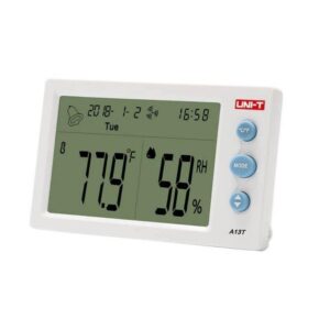 Uni-t A13T Saat Alarm Termometre Isı Nem Ölçer -10/+50° Unit A13T (KABLOSUZ)