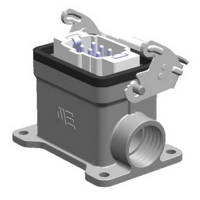 Mete Enerji 6x16a Çoklu Duvar Fişi Metal Mandallı Rakorsuz-403097s