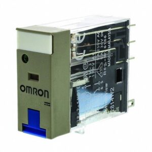 Omron G2R-2-SNDI 24VDC (S) 8 Pin 5A 24VDC Ledli Test Btn. Diyotlu Röle