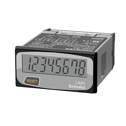 Autonics LA8N-BF Küçük 8 Haneli LCD Dijital Sayıcı