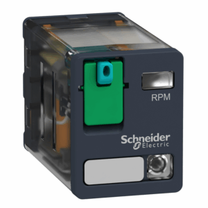 Schneider RPM22BD 24VDC 15A 2 Kontak Test Buton Ledli Röle
