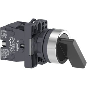 Schneider XA2EJ33 Seçici buton - Ø22 - uzun mandallı - 3 konumlu - 2NA