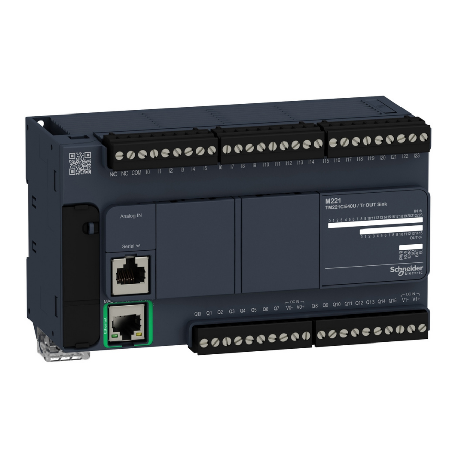 Schneider Electric TM221CE40U 40 GÇ NPN Ethernet Plc