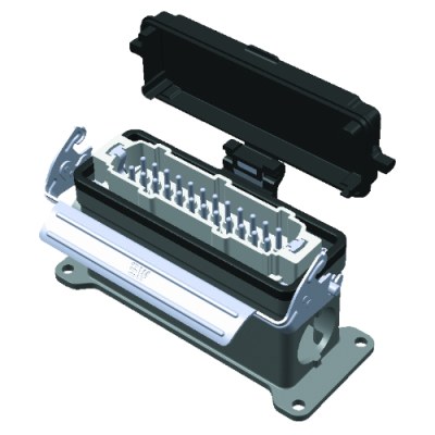 Mete Enerji 24x16a Duvar Fişi Çift Girişli Tek Mandallı Kapaklı-403735s