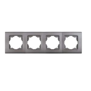 VİKO Linnera Life GRANİT GRİSİ DÖRTLÜ ÇERÇEVE Y