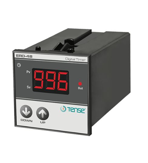 Tense ERD-48K 3 Hane LED Display Ekranlı Dijital Zaman Rölesi (Kömür Kazanları Kullanımı İçin Uygun)