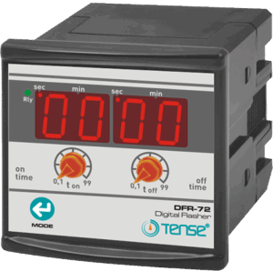 Tense DFR-72 2×2 Led Display Ekranlı Analog Ayarlı Dijital Flaşör Rölesi