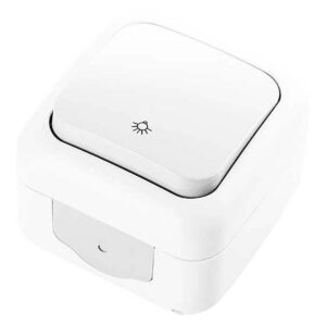 VİKO Palmiye Beyaz Lıght Anahtar