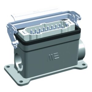 Mete Enerji 16x16a Duvar Fişi Çift Giriş-Metal Mandallı-403531s