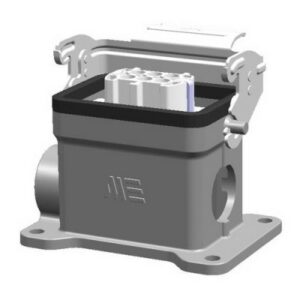 Mete Enerji 6x16a Çoklu Duvar Prizi Çift Girişli Metal Mandallı-403098s