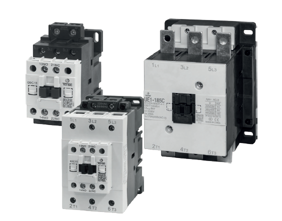 Tense UEC1-50CB-24V 24V AC 3 Kutup Kontaktör 22 kW-50A 1NA + 1NK