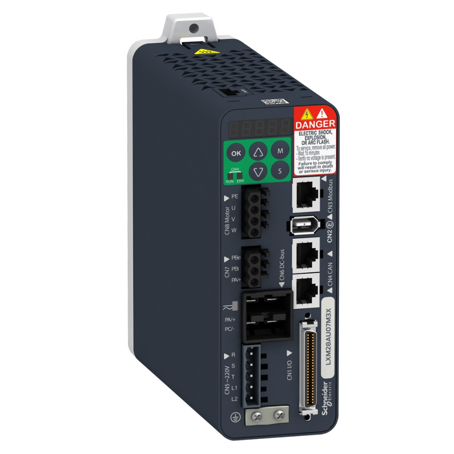 Schneider Electric LXM28AU07M3X 0.75 kW Servo Sürücü