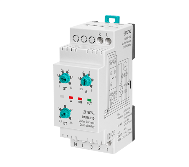 Tense DAKR-01D Düşük Akım Kontrol Rölesi