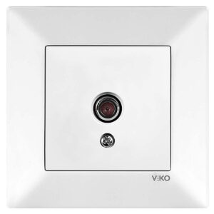 VİKO Karre-Meridian Krem Tv Geçişli 8Db Mekanizma