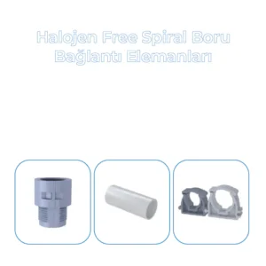 HALOJEN FREE SPİRAL BORU BAĞLANTI ELEMANLARI