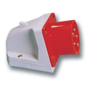 Mete Enerji 5x32a Ip44 Duvar Fısı-Eğik Gövdelı-Vidalı Bağlantı-406314v