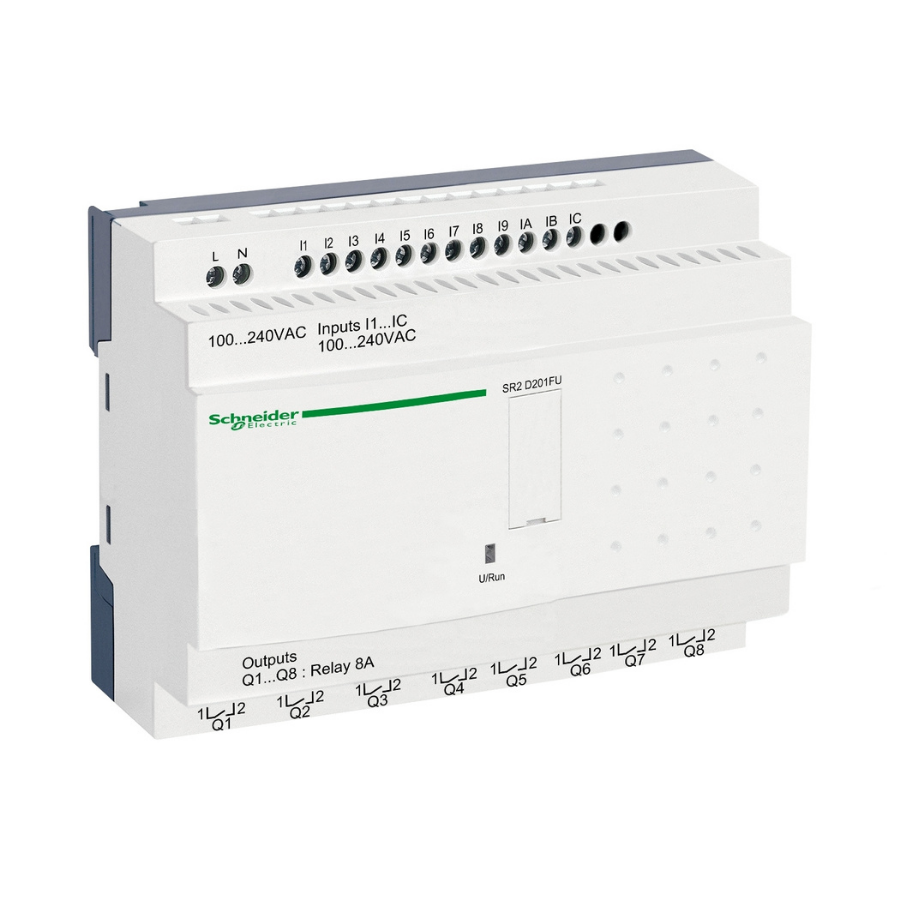 Schneider Electric SR2D201FU 20 GÇ 220VAC Zelio Akıllı Röle