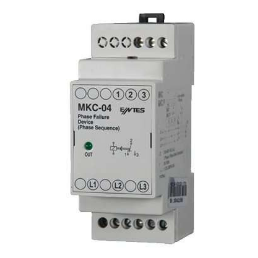Entes MKC-04-380/400VAC M0154 Motor Faz Koruma Rölesi