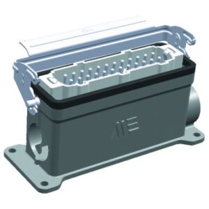 Mete Enerji 24x16a Duvar Fişi Çift Girişli Tek Metal Mandallı-403551s