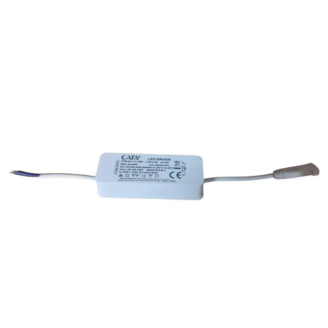 Cata CT-2587 60X60 için Led Armatür Driver Jaklı 40-60W