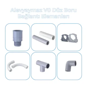 ALEVYAYMAZ V0 DÜZ BORU BAĞLANTI ELEMANLARI