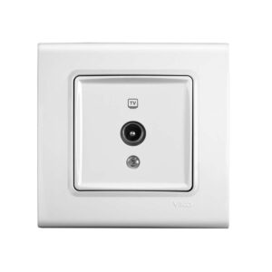 VİKO Linnera-Rollina Krem Tv Geçişli 12Db Mekanizma