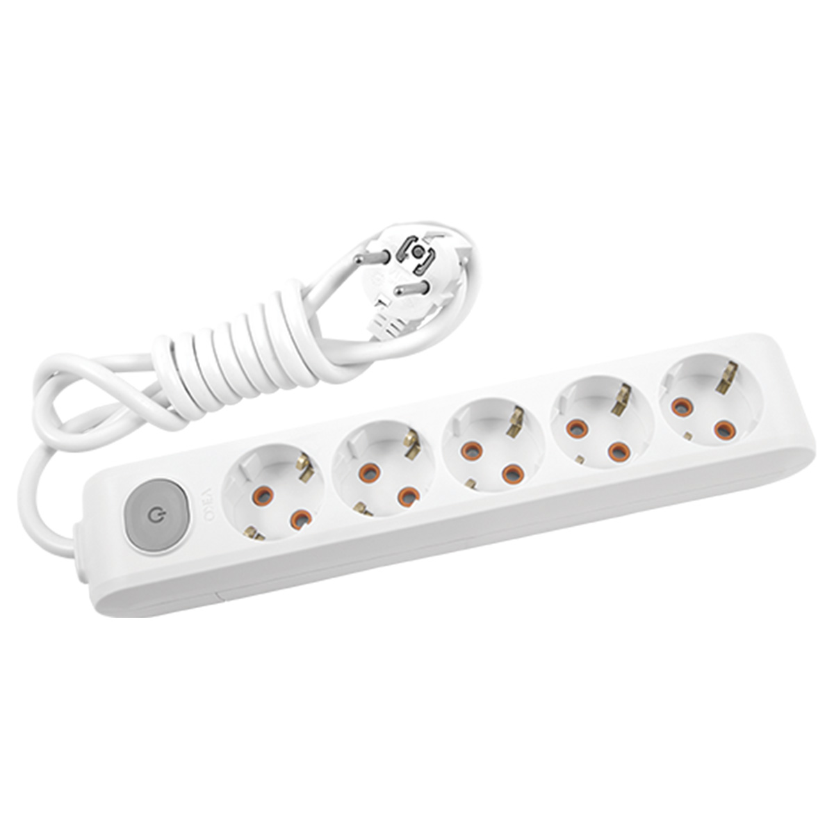 VİKO Multi-Let 5li Topraklı Ç.K Anahtarlı 5mt Priz