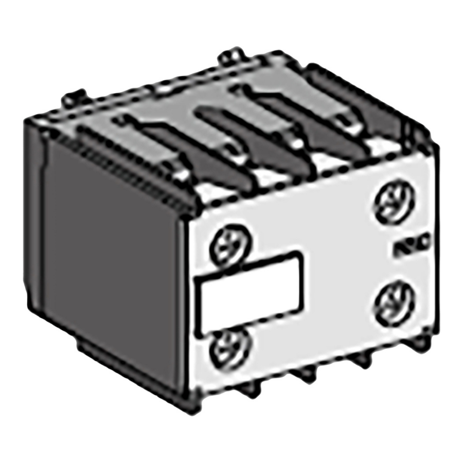 Himel HF4K02 Kontaktör Üstten Yardımcı Kontak 2NC