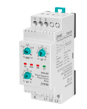 Tense FKM-05F Asimetri Ayarlı Faz Sıralı Faz Koruma Rölesi