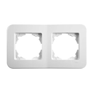 VİKO Rollina Beyaz Yatay İkili Çerçeve Yatay