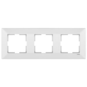 VİKO 90979003 Merıdıan Beyaz Üçlü Çerçeve