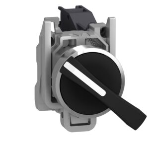 Schneider XB4BJ21 Siyah Mandal Buton Ø22 2 Konumlu Sabit 1NA